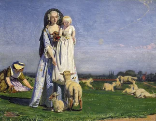 Die hübschen Baa-Lämmer, 1852